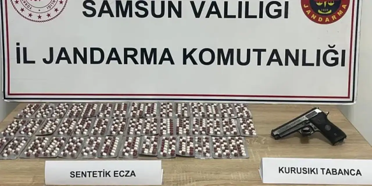 Samsun'da zehre geçit verilmedi! Bakın nereye gizlemiş