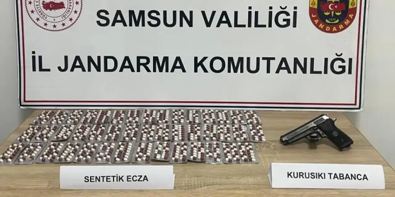Samsun’da aracın zulasında zehir yakalandı! Gözaltına alındı