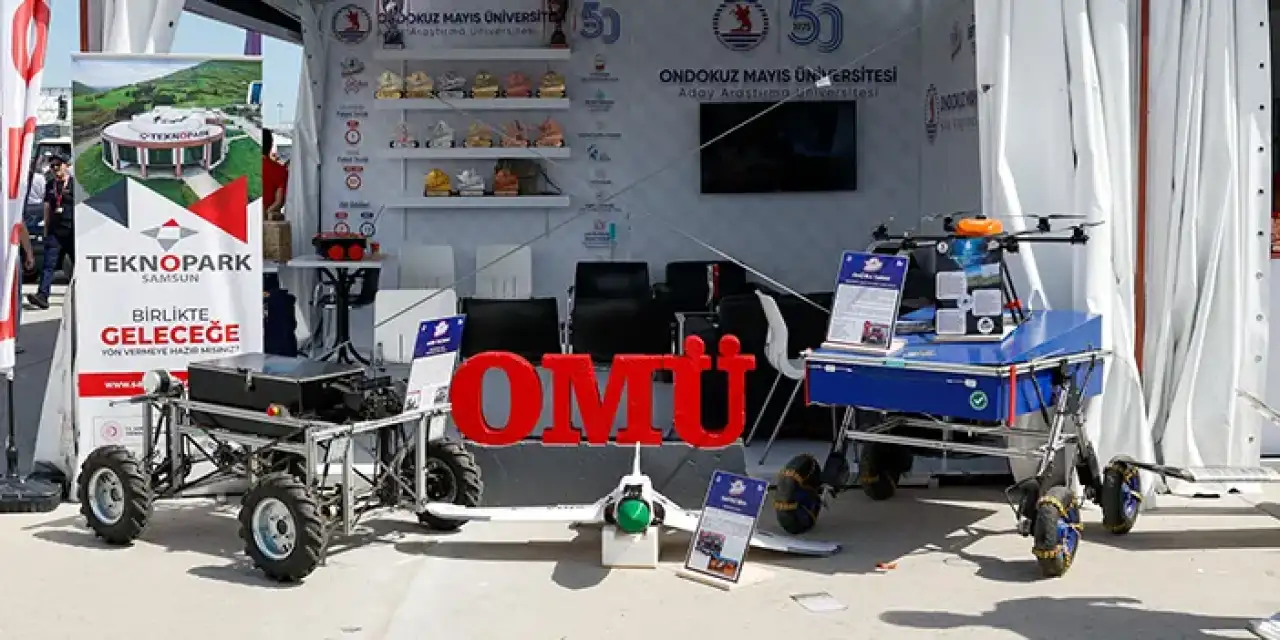Samsun OMÜ öğrencileri TEKNOFEST'te yer aldı!