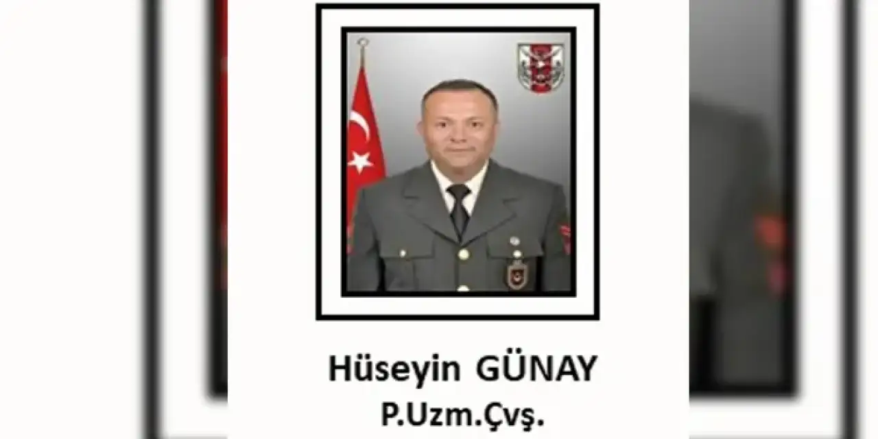 Mersin'den acı haber! Piyade Uzman Çavuş Hüseyin Günay şehit oldu