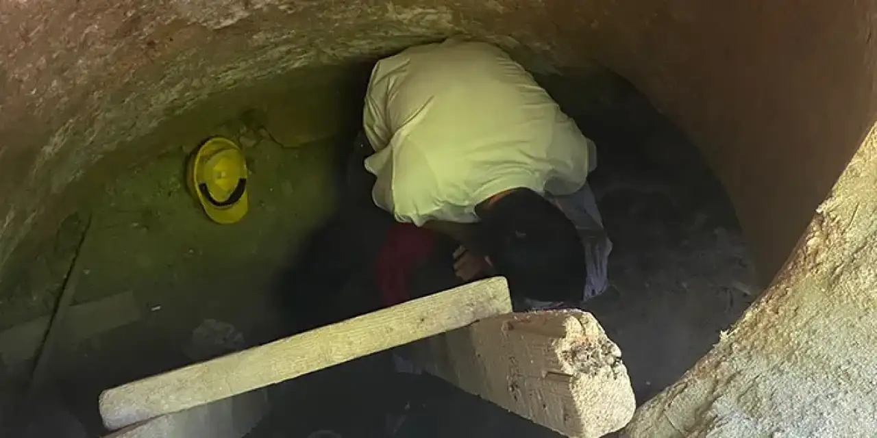 Samsun'da ilginç olay! Rüyasında define gördüğü yeri kazmaya gitti