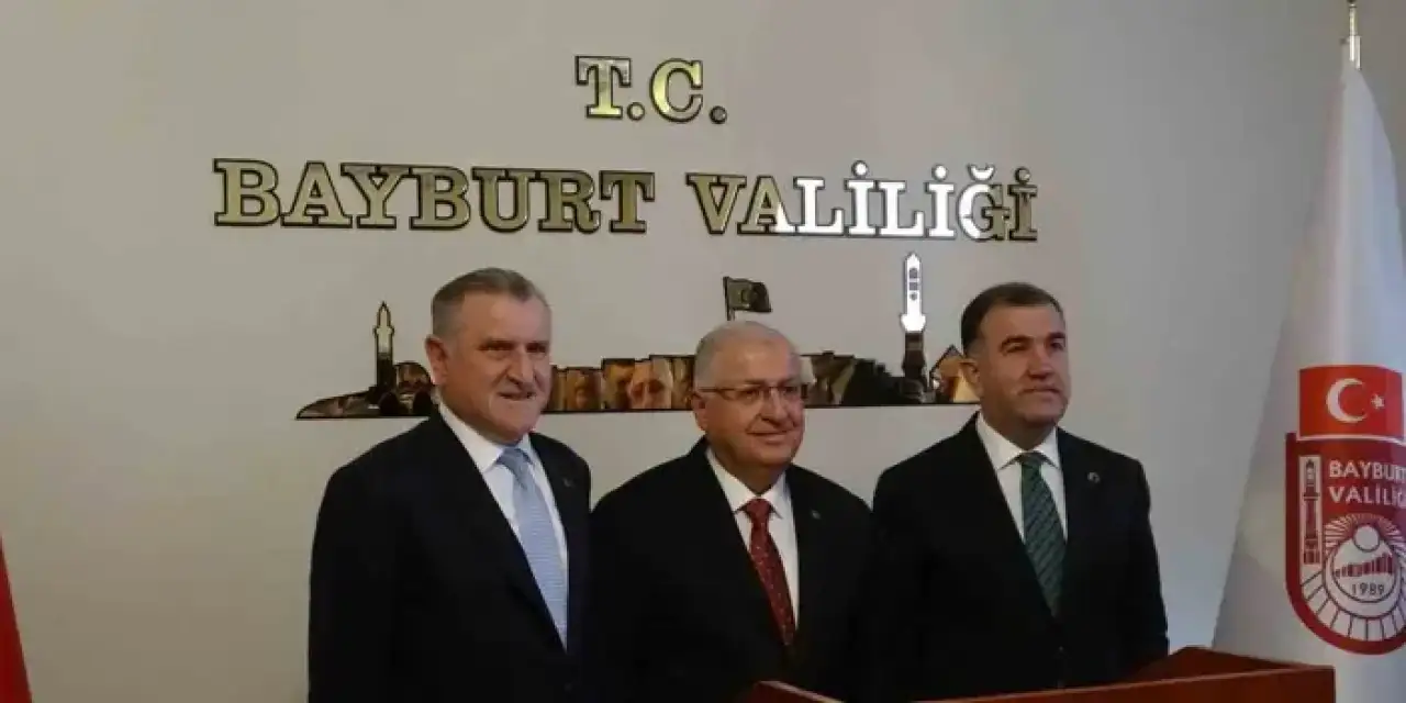 Bakan Güler ve Bakan Bak Bayburt’ta ziyaretlerde bulundu!