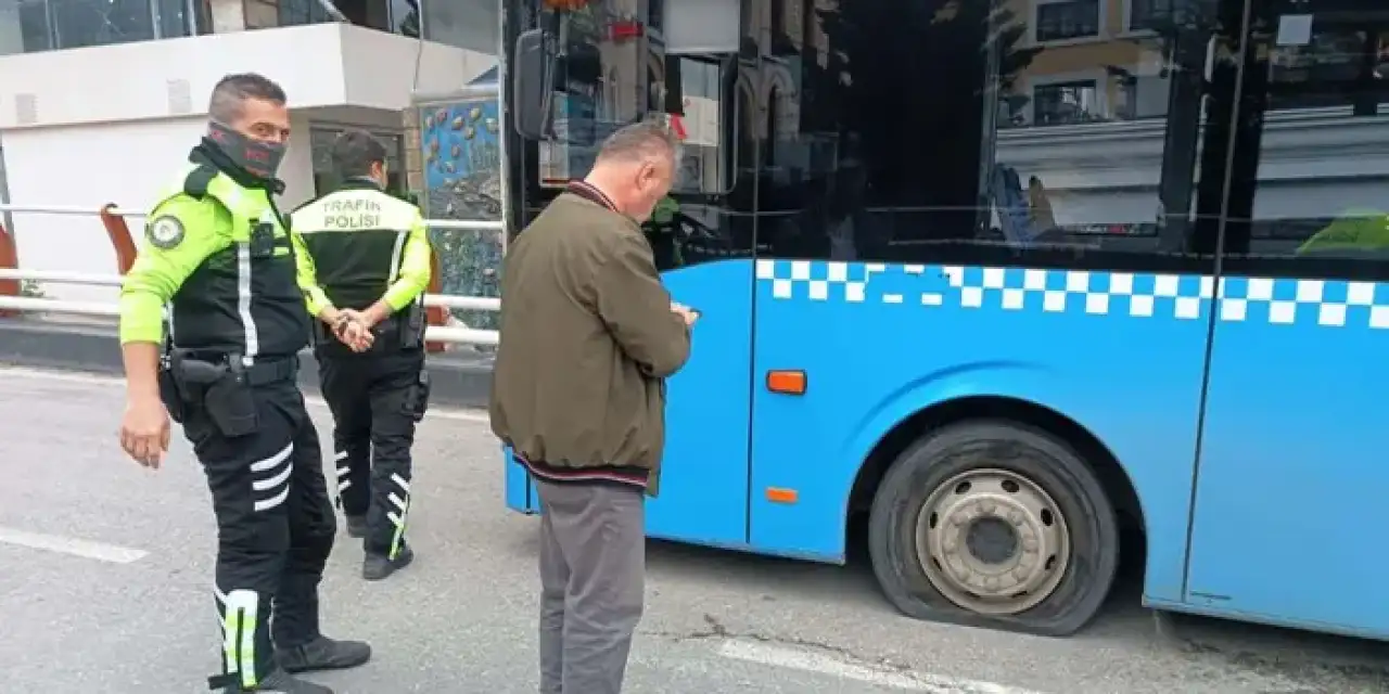 Samsun'da facianın eşiğinden dönüldü! Sürücünün dikkati önledi