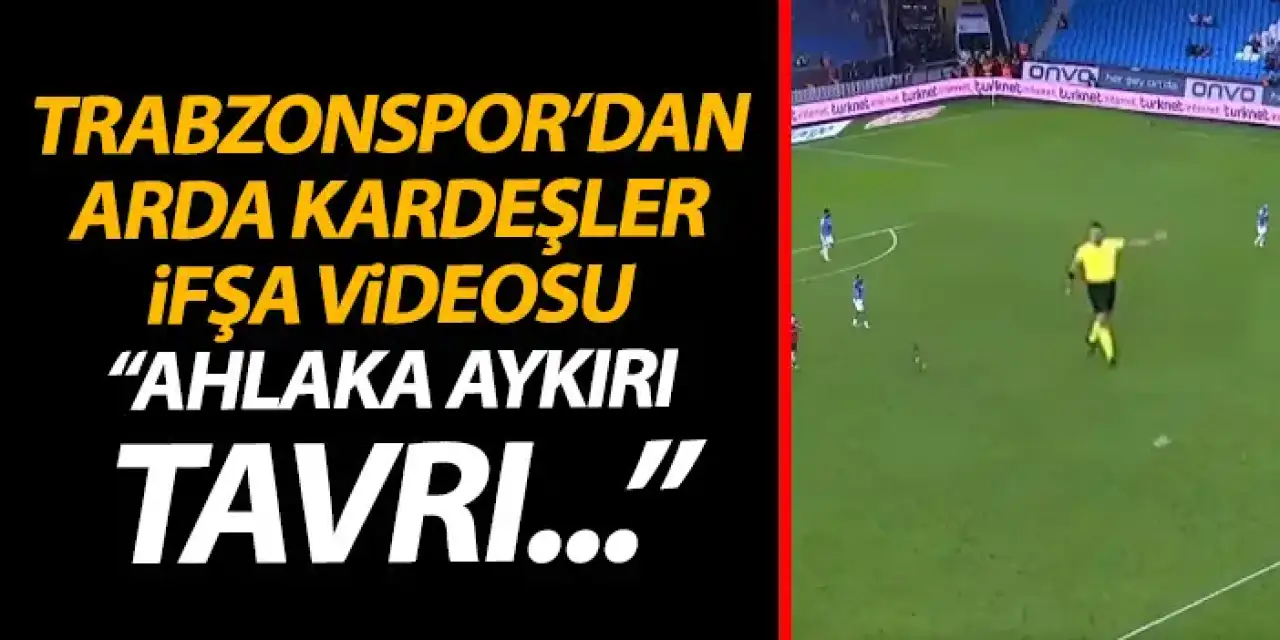 Trabzonspor maçın hakemini ifşa etti "Ahlaka aykırı tavrı..."