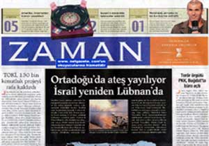 Zaman Hürriyet'e fark attı