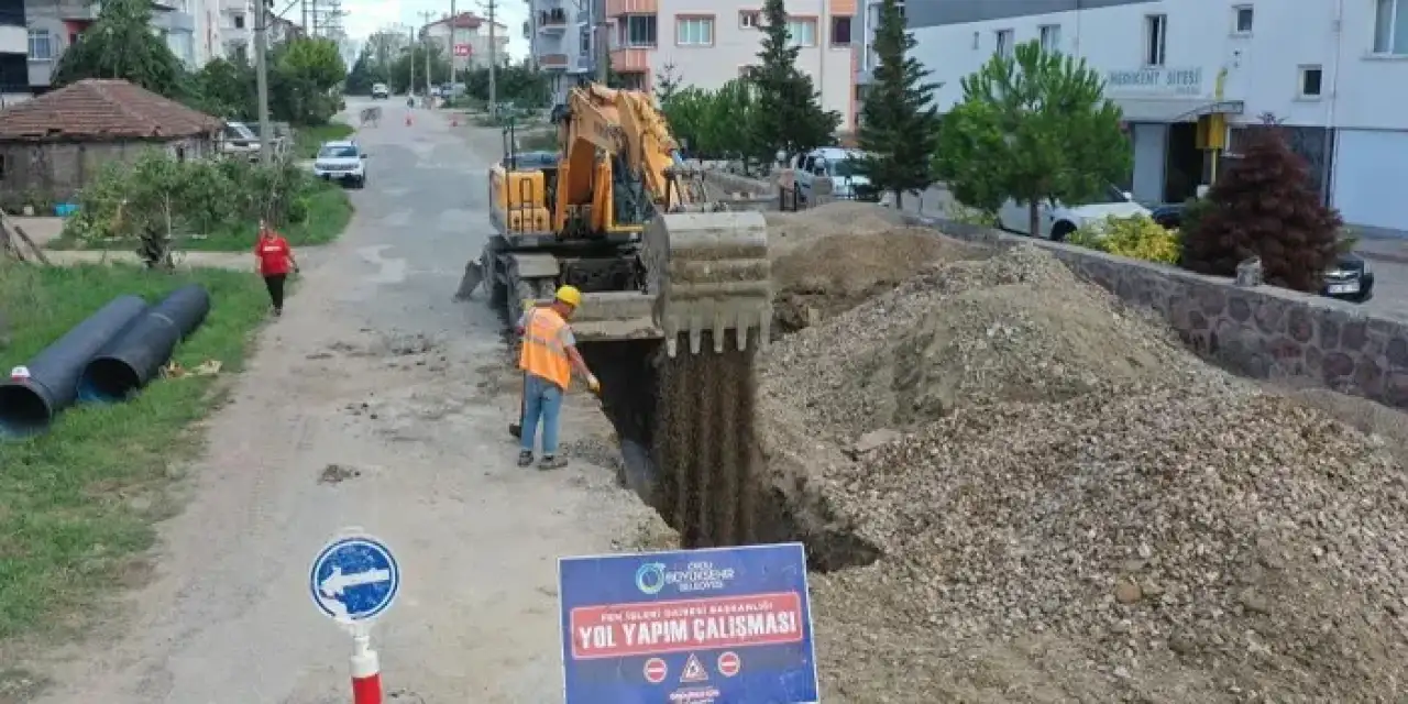 Ordu’da altyapı çalışmaları sürdürülüyor!