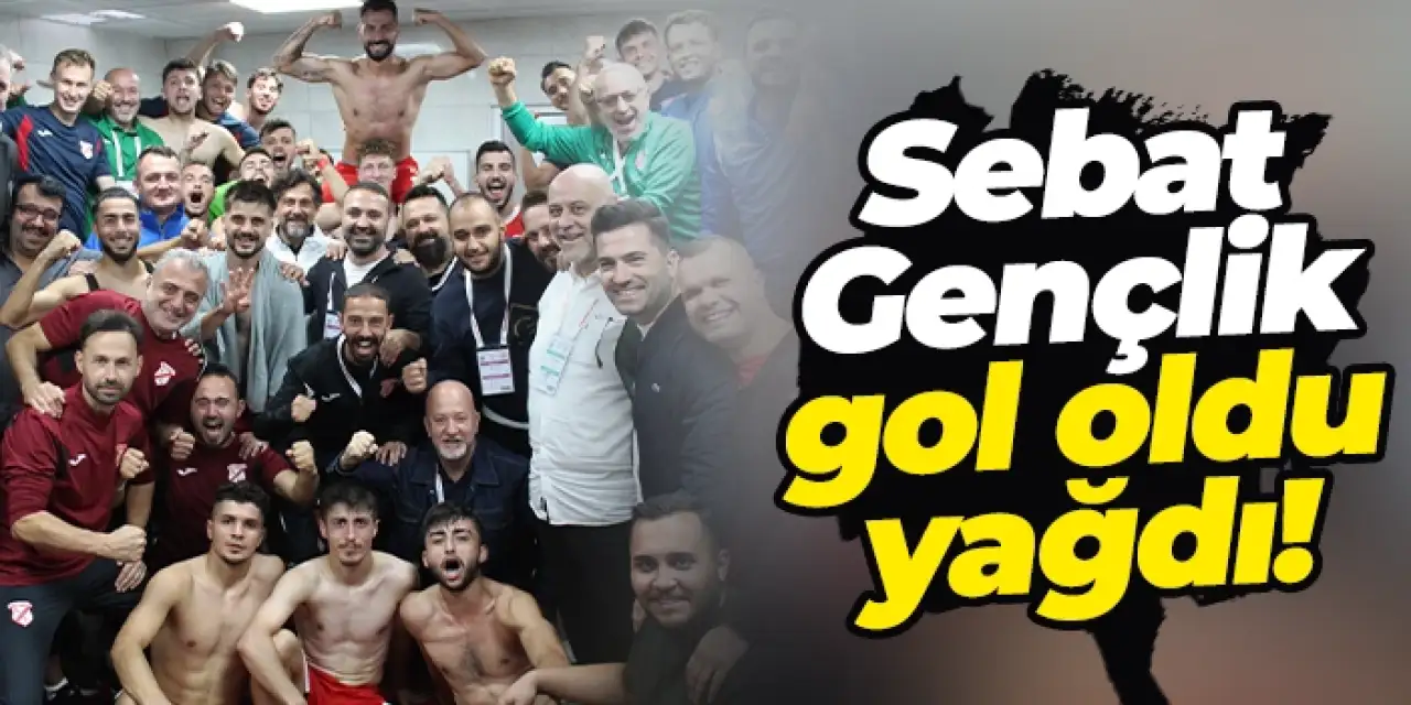 Sebat Gençlik Spor gol oldu yağdı!
