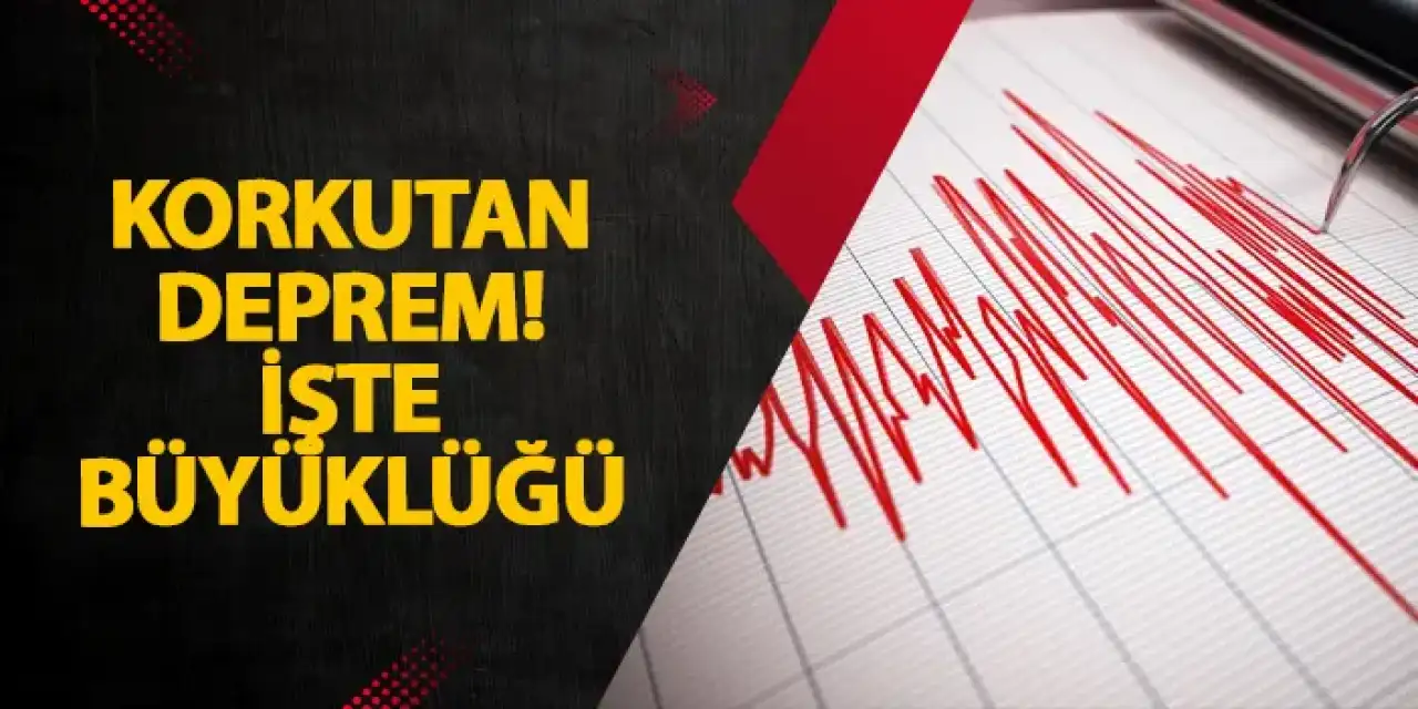 Balıkesir’de deprem mi oldu? Deprem mi oldu? Kaç büyüklüğünde deprem oldu? Nerede deprem oldu? Ne zaman oldu?