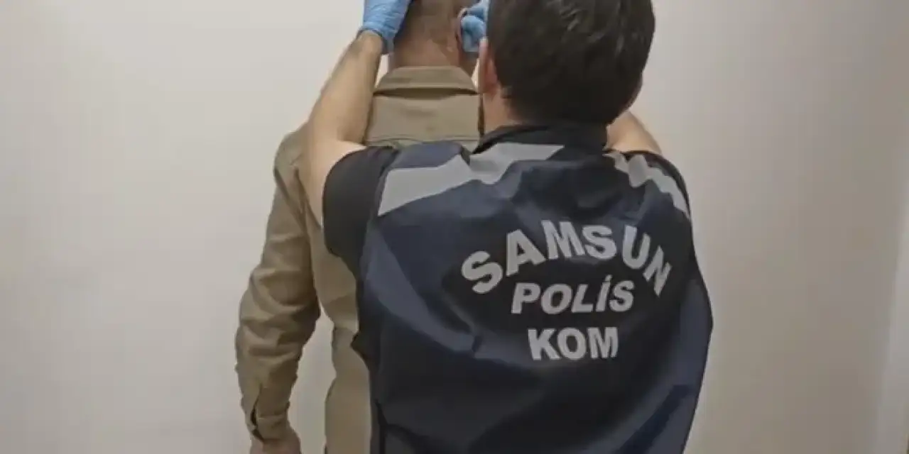 Samsun’da kopya düzeneği ile suçüstü yakalandı!
