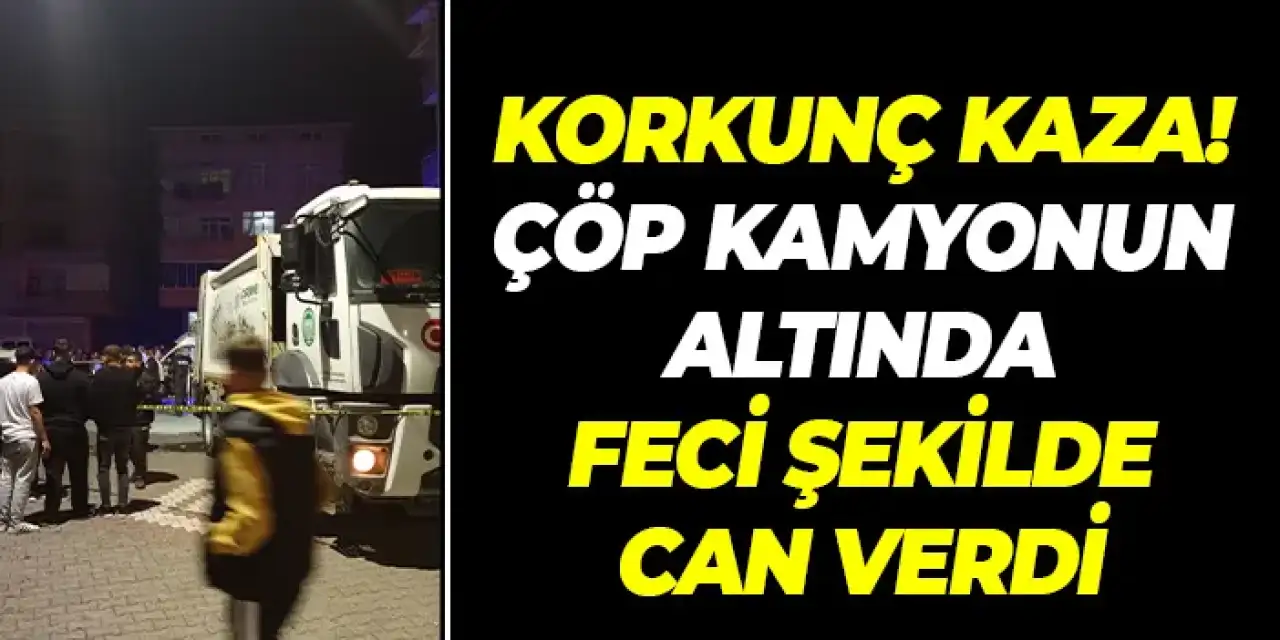 Samsun'da korkunç kaza! Feci şekilde can verdi