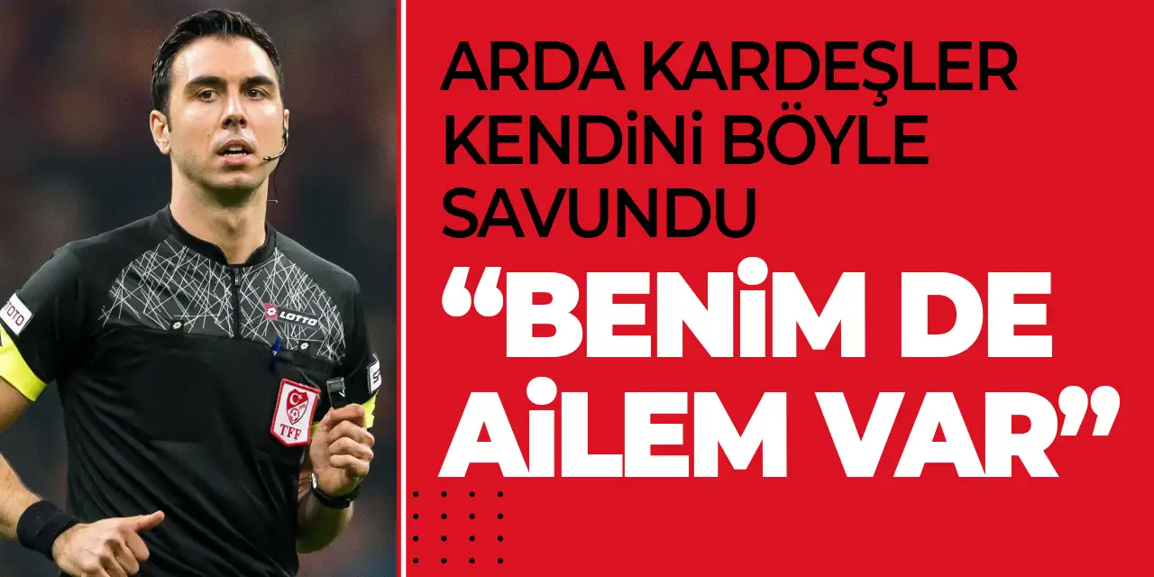 Trabzonspor'un golünü Engelleyen Arda Kardeşler kendini savundu "Benim de bir ailem olduğunu düşünselerdi"