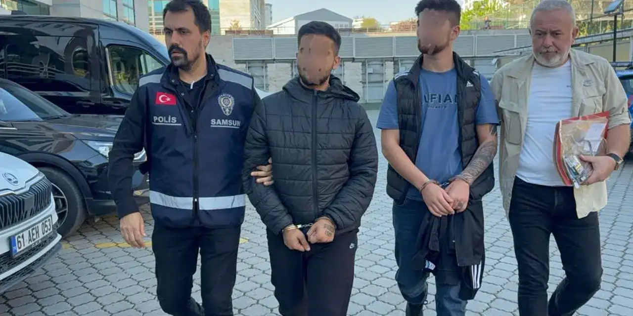 Samsun’da gasp ve yaralamadan aranıyorlardı! Yakalandılar