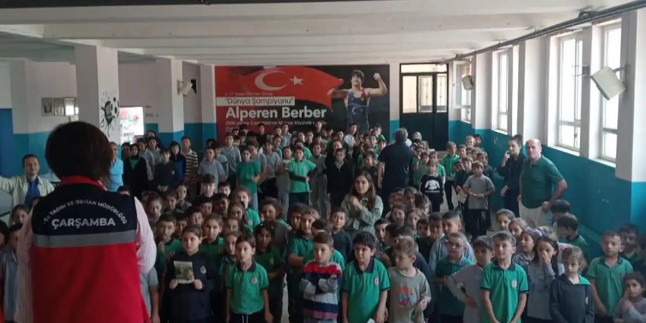 Samsun'da tarımı koruma ve mücadele etme çalışmaları başladı!