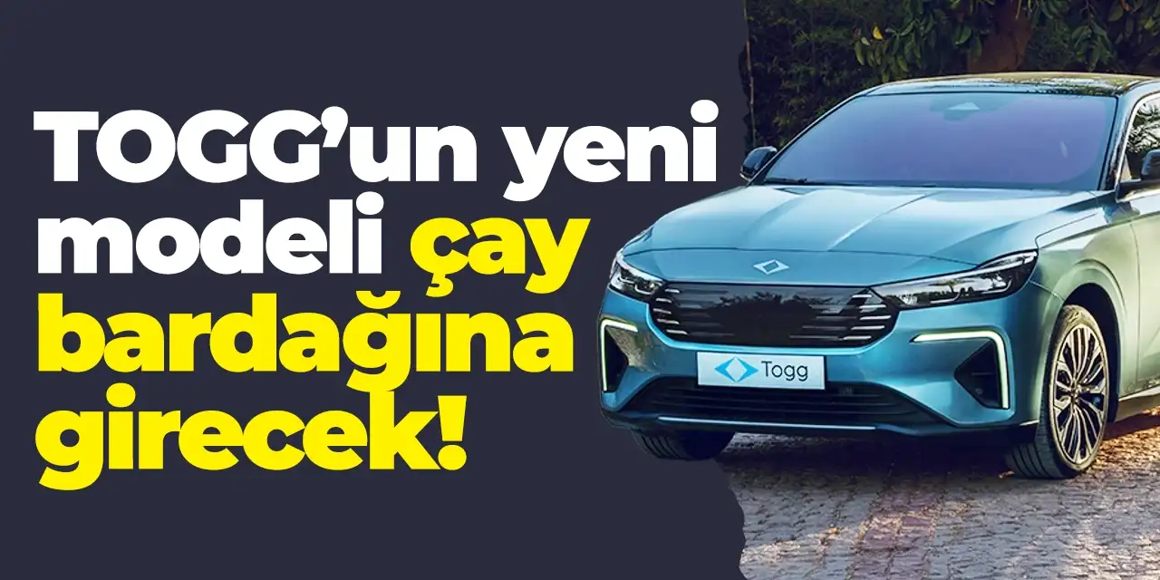TOGG’un yeni modeli çay bardağına girecek! Rize’de müjdeyi verdi