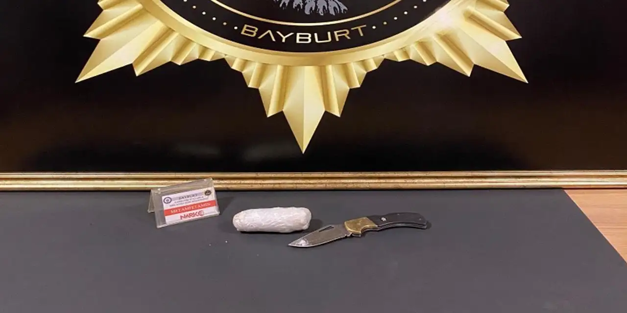 İran uyruklu 1 şüpheli Bayburt'ta tutuklandı!