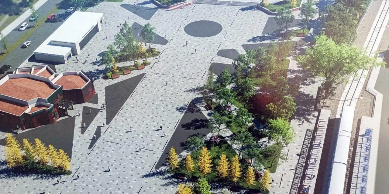 Samsun Valiliği meydanı yenileniyor!