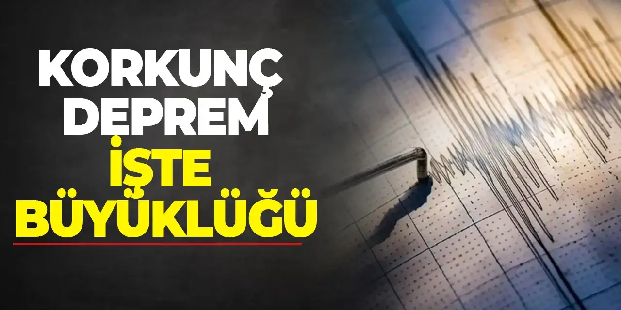 Kütahya Simav’da 5,4 büyüklüğünde deprem! İstanbul ve İzmir’de de hissedildi