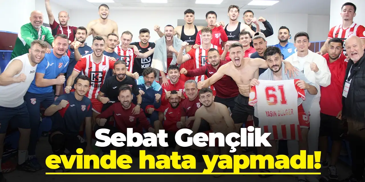 Sebat Gençlik Spor evinde hata yapmadı!