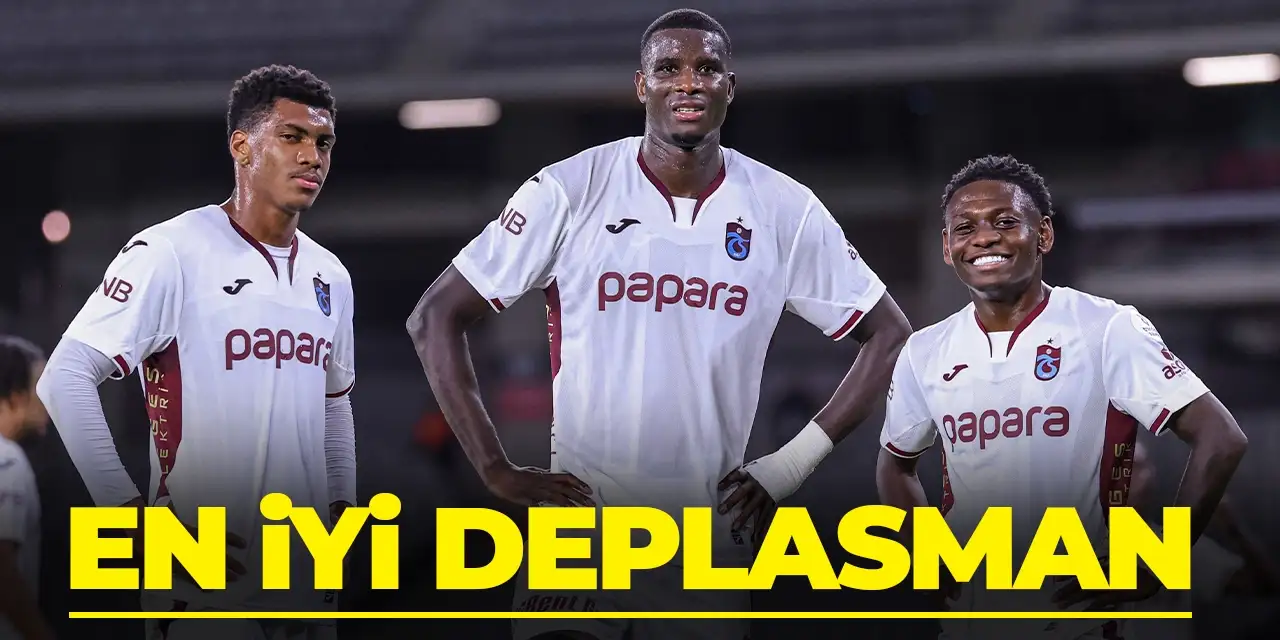 Trabzonspor deplasmanda rekor kırdı!