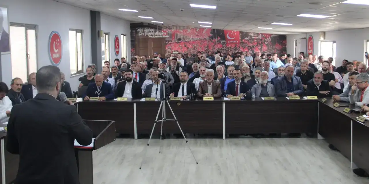 Trabzon’da Saadet Partisi’nden Gazze açıklaması