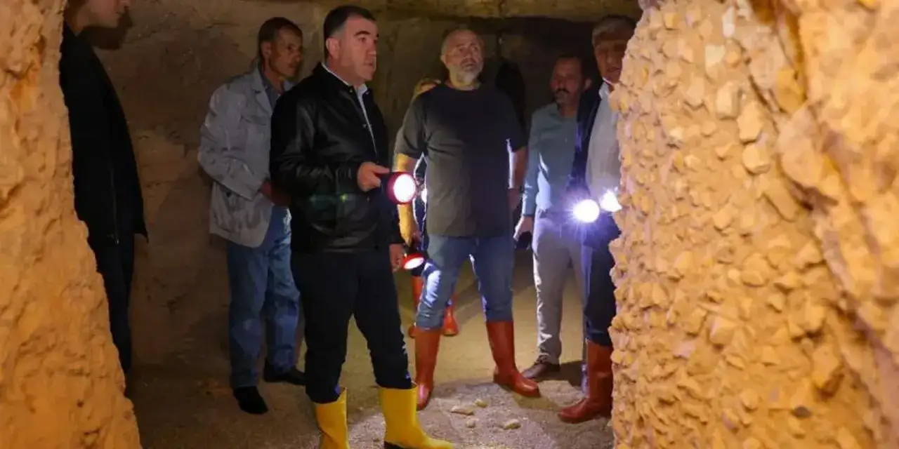 Bayburt’un yeraltı şehrinde saha çalışmalarına başlandı!