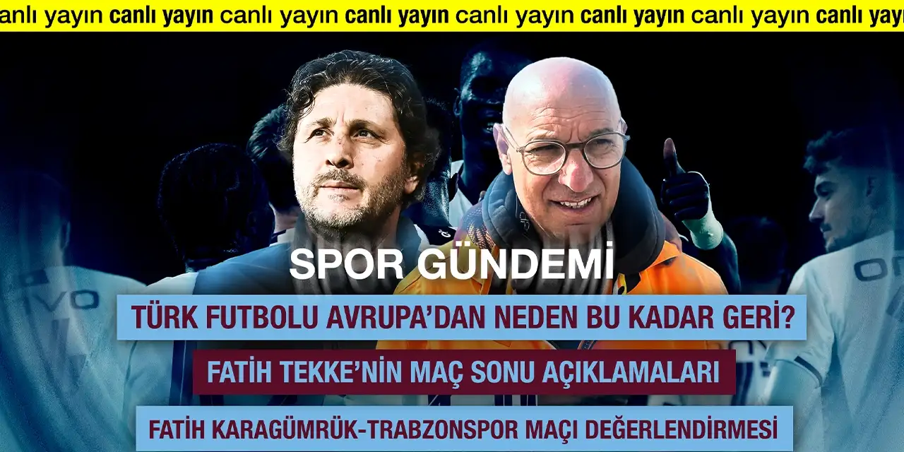 Spor Gündemi Saat 16:00'da Haber61TV'de