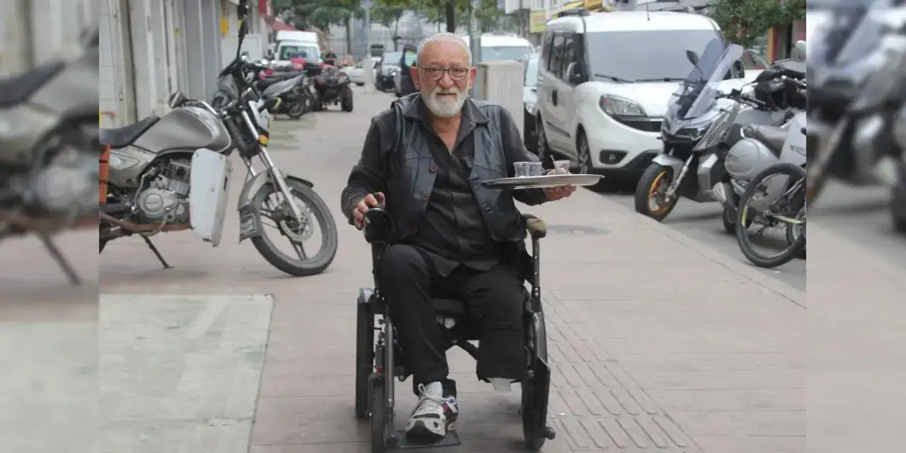 Ordu’da 50 yıllık çaycı Şahin Çakır tek bacakla hayata tutunuyor!