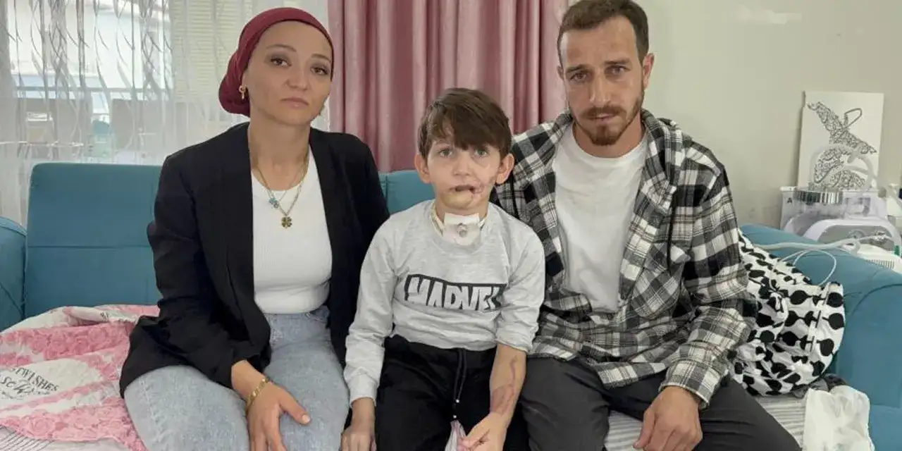 Samsun’da çenesinden vurulan çocuğun ailesi adalet arıyor!