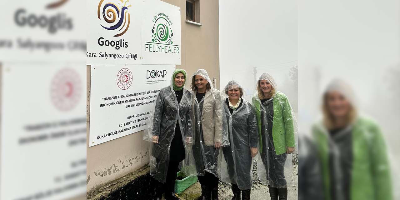 AK Parti Trabzon İl Kadın Kolları Trabzon’da kadın girişimciliğe destek ziyareti