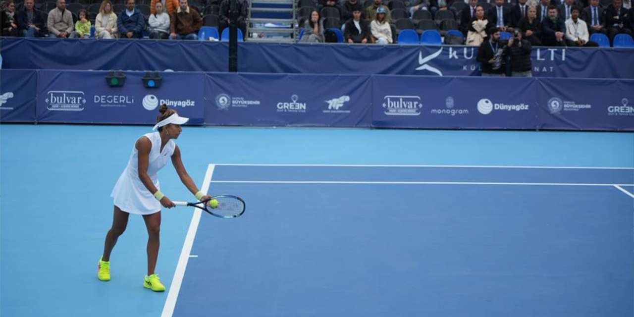 Samsun’da uluslararası tenis heyecanı! Samsun Open WTA 125 başladı