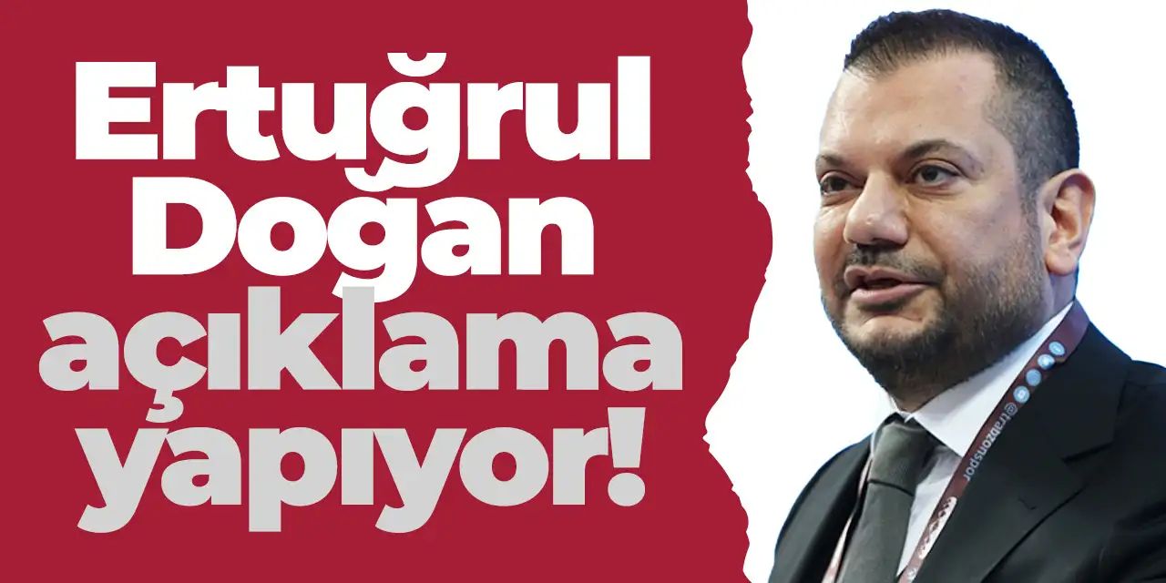 Trabzonspor Başkanı Ertuğrul Doğan konuşuyor - CANLI YAYIN