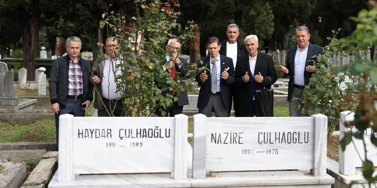 Trabzonspor, Haydar Çulhaoğlu’nu kabri başında andı