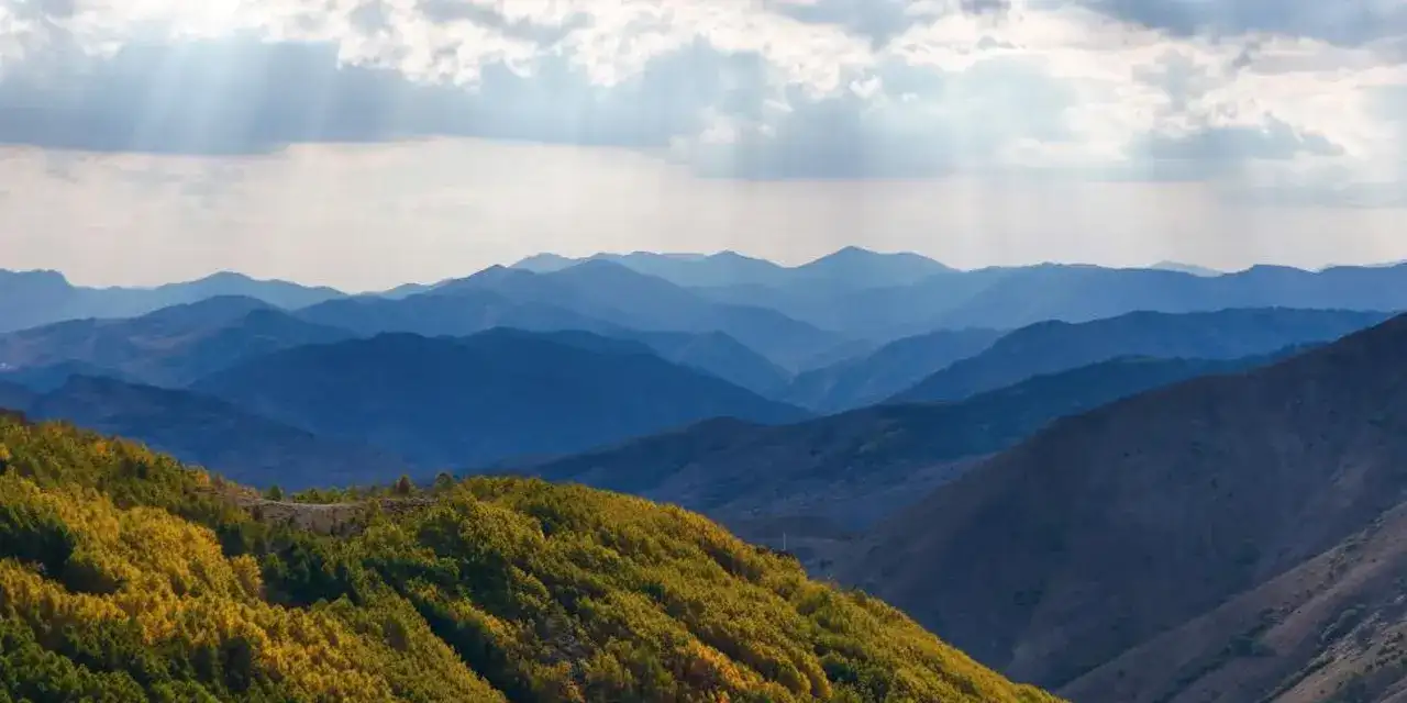Sonbaharın gelmesi ile Gümüşhane'de renkler kendini göstermeye başladı!