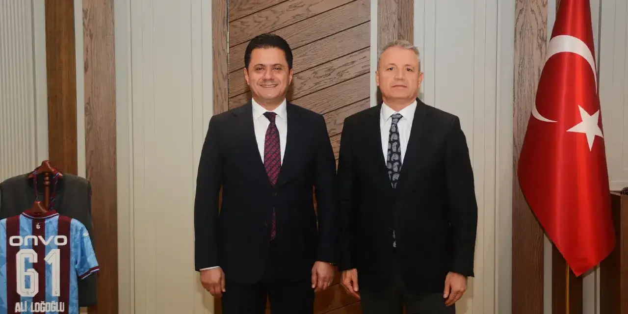 Trabzon İl Emniyet Müdürü Ali Loğoğlu’na AK Parti Ortahisar Teşkilatı’ndan ziyaret