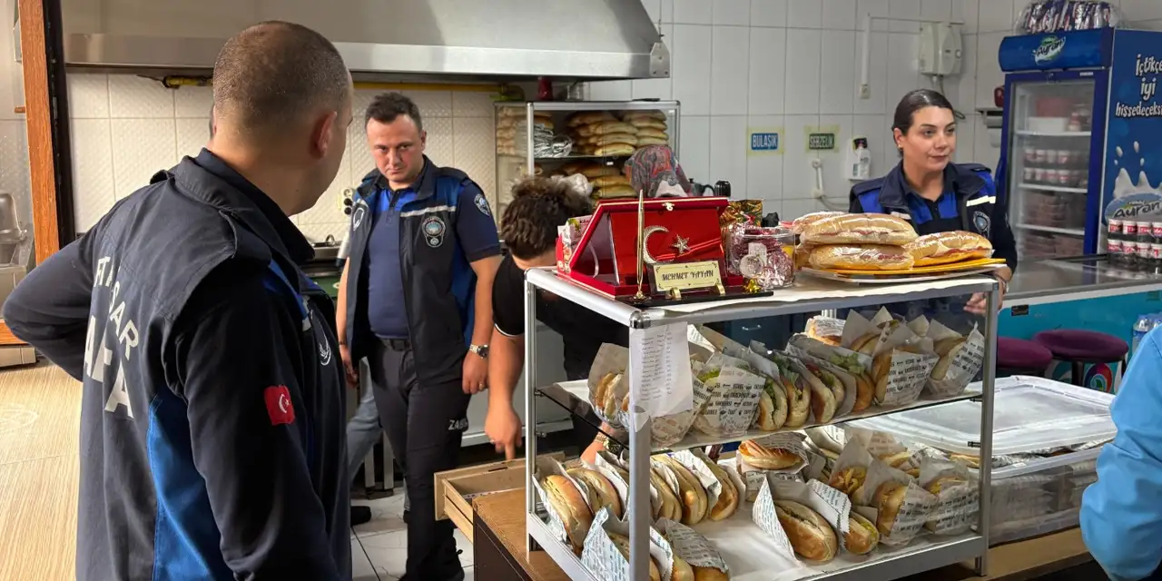 Ortahisar zabıtası okul kantinlerini denetliyor!