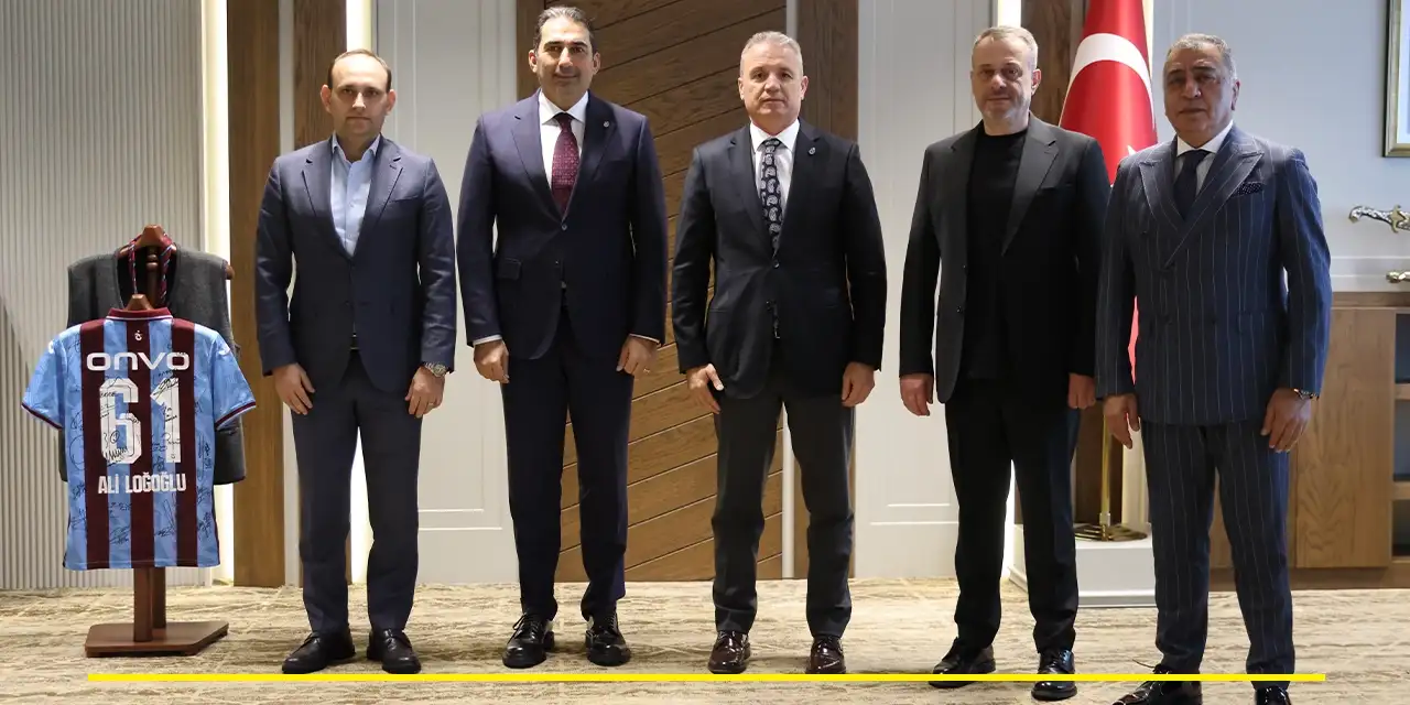 Trabzonspor'dan Trabzon Emniyet Müdürü Ali Loğoğlu’na ziyaret!
