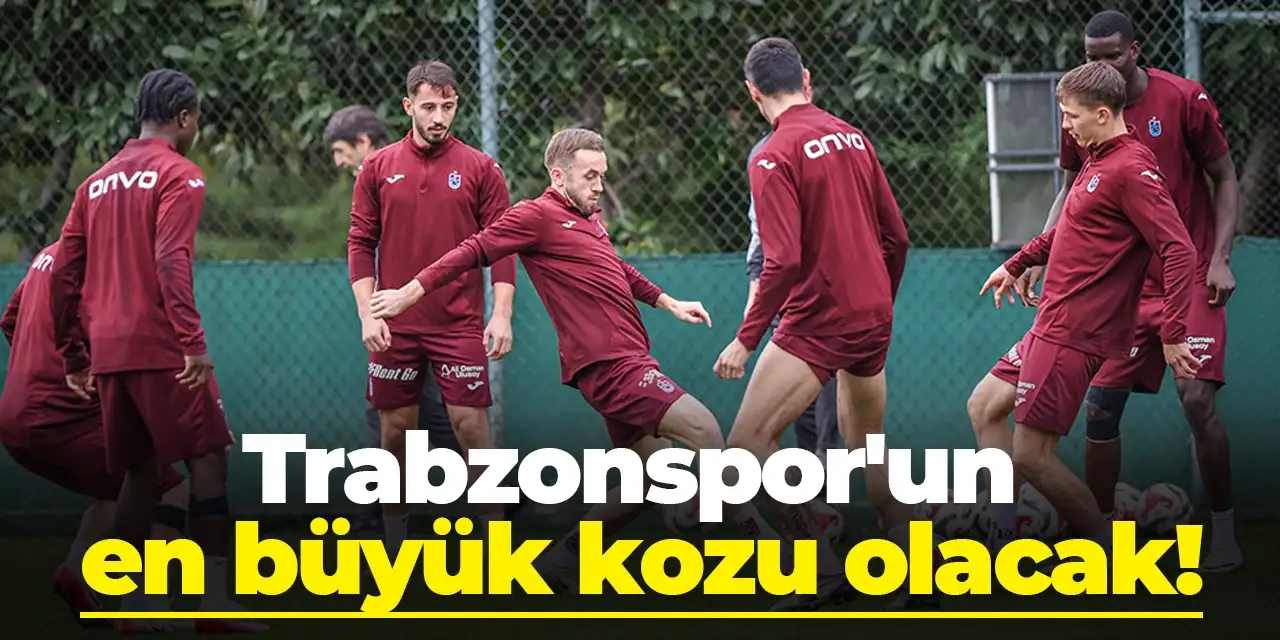 Trabzonspor'un Kayserispor karşısında en büyük kozu olacak!
