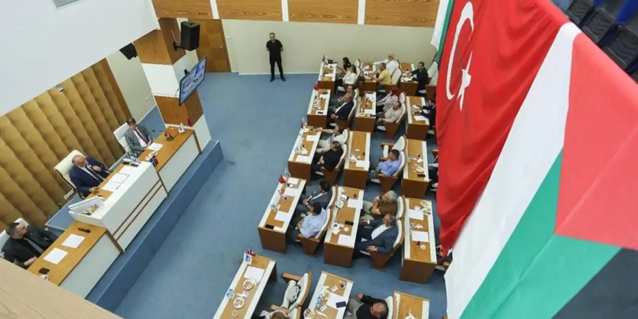 Samsun'da Canik Belediye Meclisi Gazze için toplanacak
