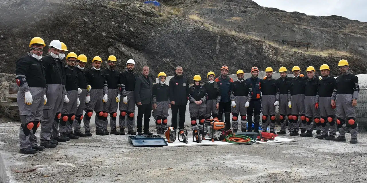 Gümüşhane'de arama kurtarma eğitimleri devam ediyor!