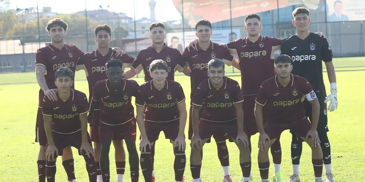 Trabzonspor U19 farklı kazandı!