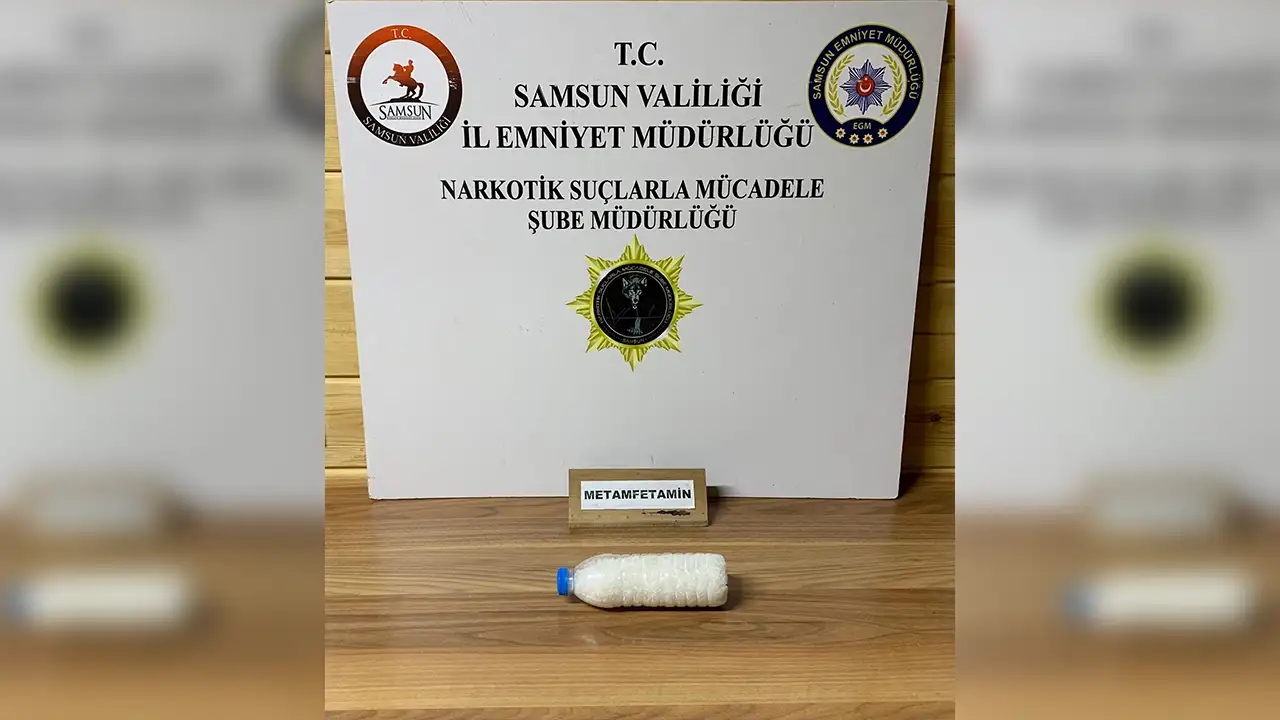 Samsun'da otomobilin yakıt deposundan uyuşturucu çıktı