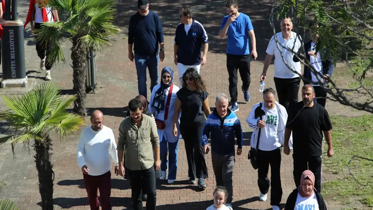 Giresun'da doğa yürüyüşüyle sağlıklı yaşam vurgusu