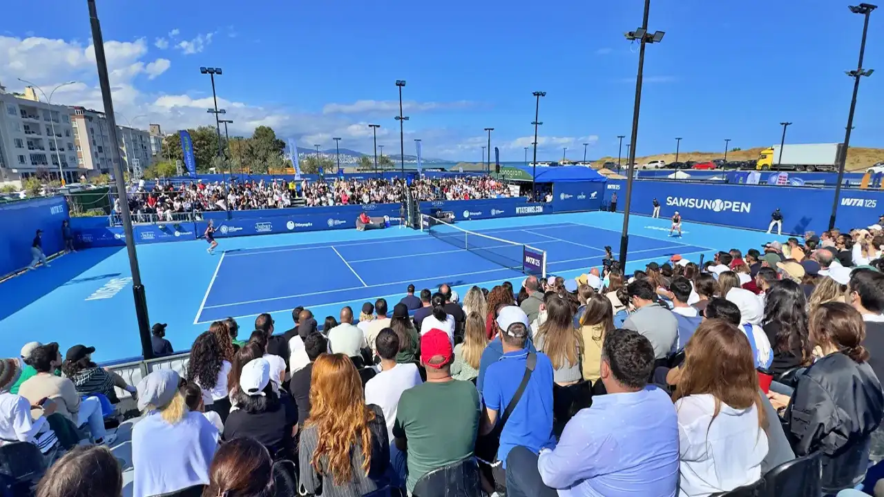 Karadeniz’de bir ilk! Samsun’da WTA 125 Tenis Turnuvası sona erdi