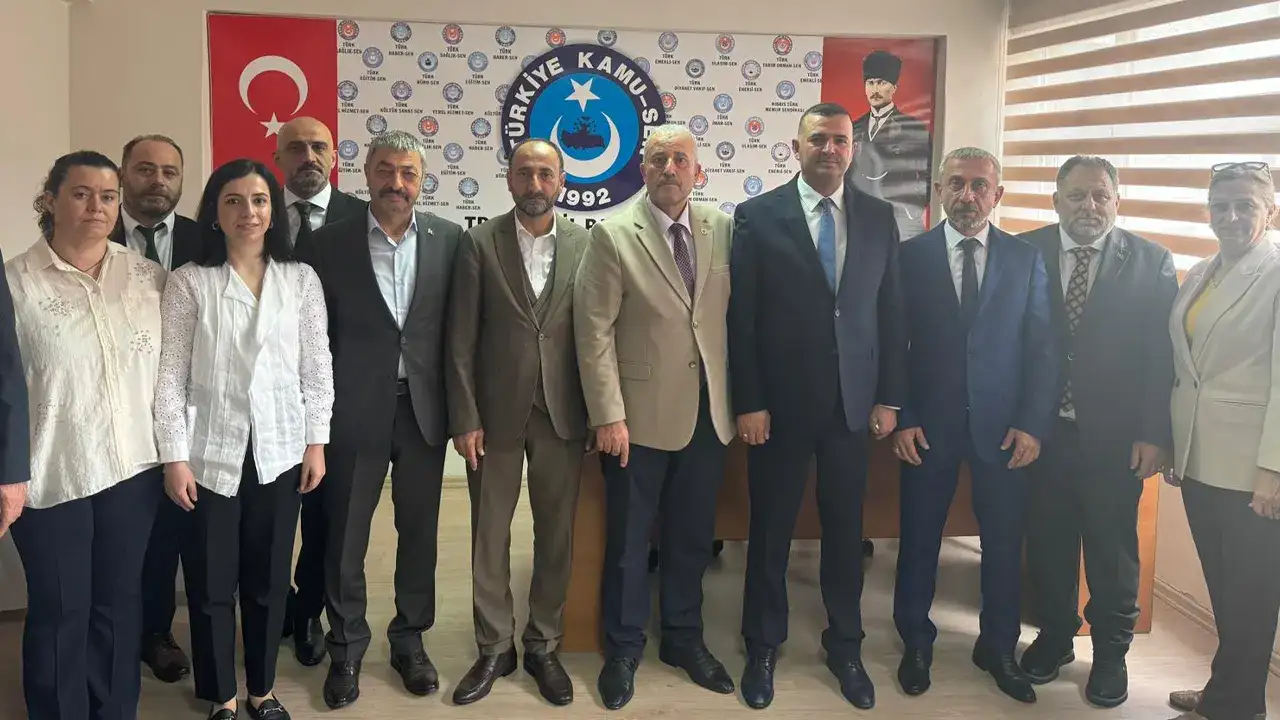 MHP Trabzon İl Başkanı Sivrikaya’dan sendikalara destek ziyareti