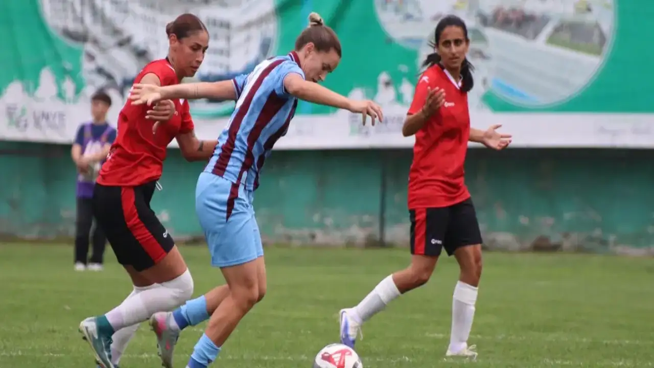 Tabzonspor Kadın Futbol Takımı Ünye’de 3 puanla döndü!