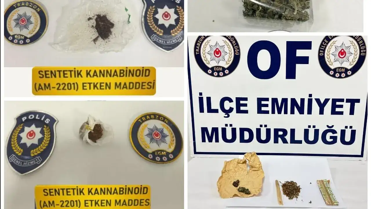 Trabzon’da dev uyuşturucu operasyonu! Kilolarca zehir ele geçti