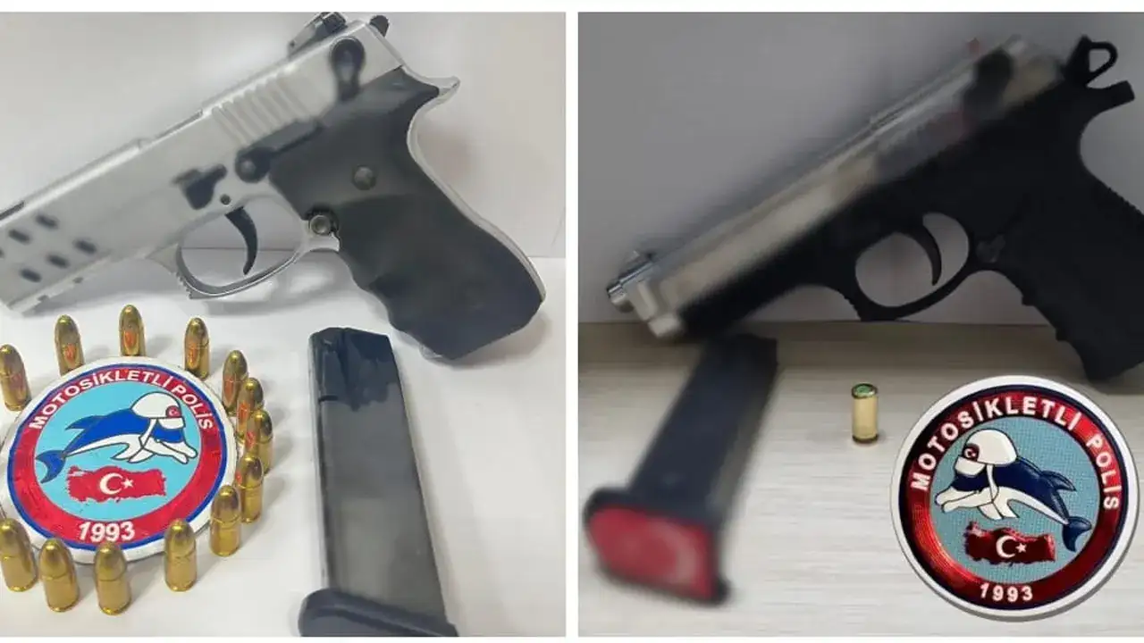 Trabzon’da ortak denetimde ruhsatsız silahlar ele geçirildi