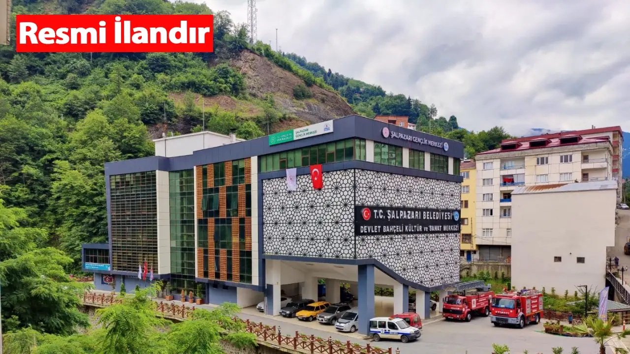 Şalpazarı İlçesinde Beton Yol Yapım İşi