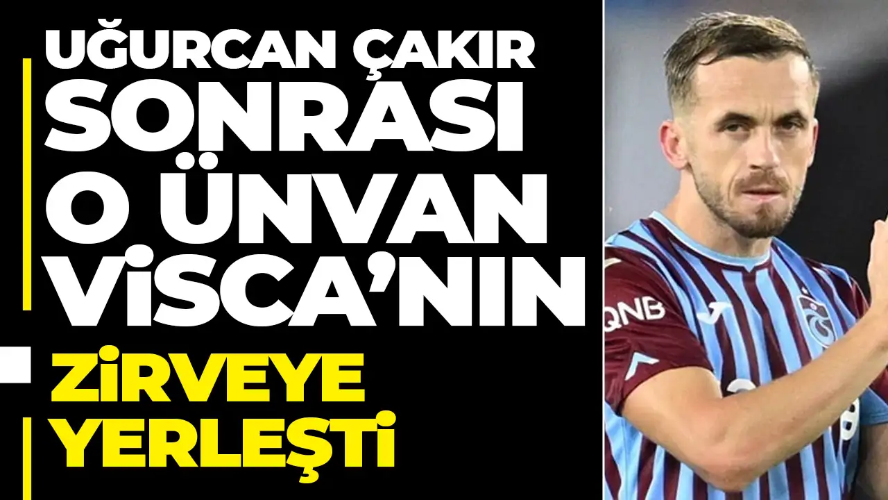 Trabzonspor'da Uğurcan Çakır’ın ayrılığı sonrası ünvan Vısca’ya geçti