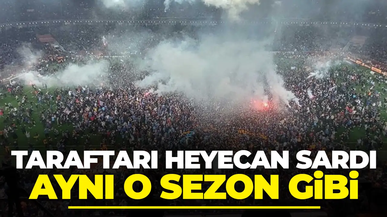 Trabzonspor o sezonu hatırlattı! Taraftarı heyecanladıran durum